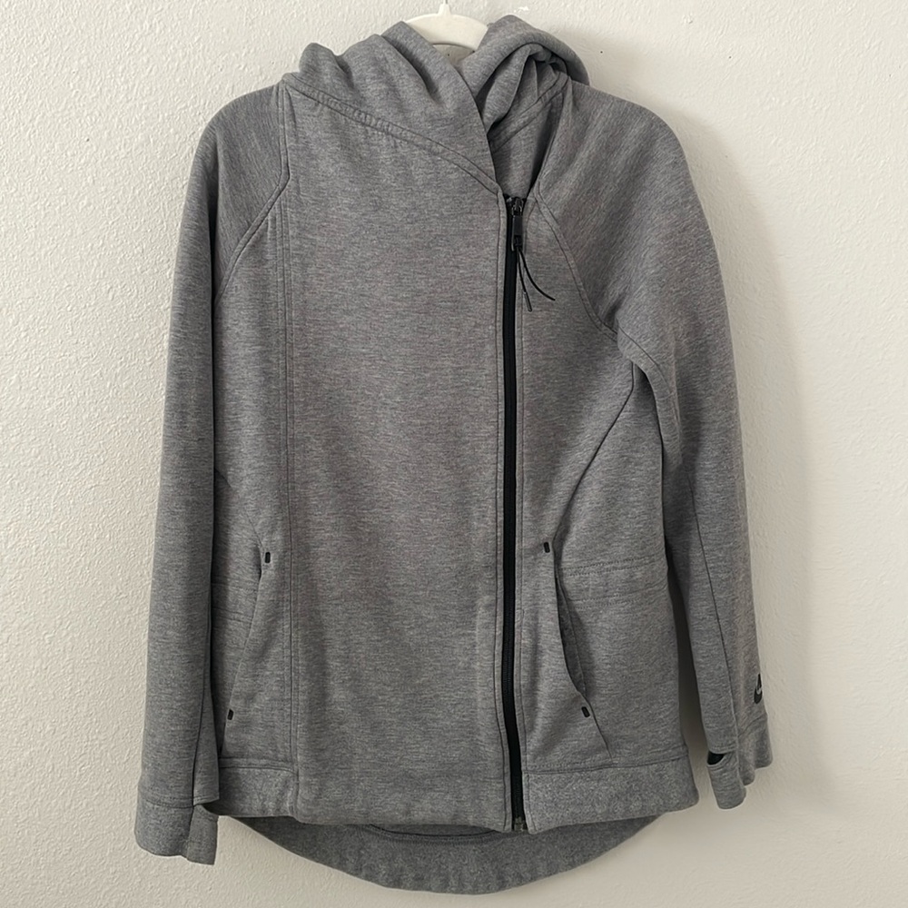 Women’s Nike Tech Fleece Zip Up Cape Sweater